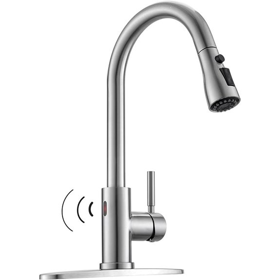 WEWE Touchless Kitchen Faucet with Pull-Down Sprayer