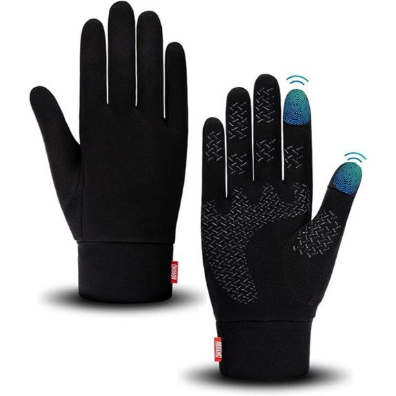 Aegend Thermal Touchscreen Winter Gloves for Cold Weather