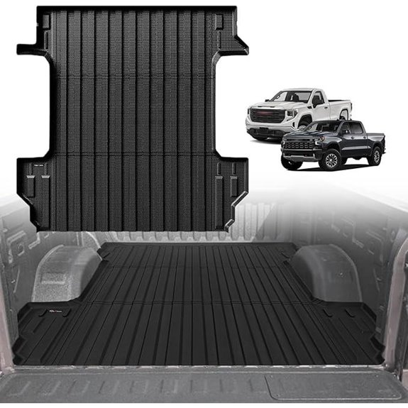 TripleAliners Truck Bed Mat for Chevy Silverado/GMC Sierra