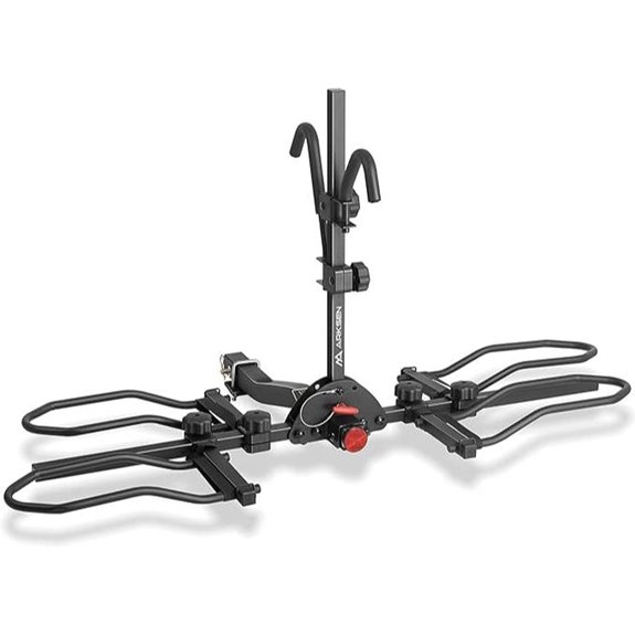 Arksen 2-Bike Hitch Mount Rack for SUVs and Trucks