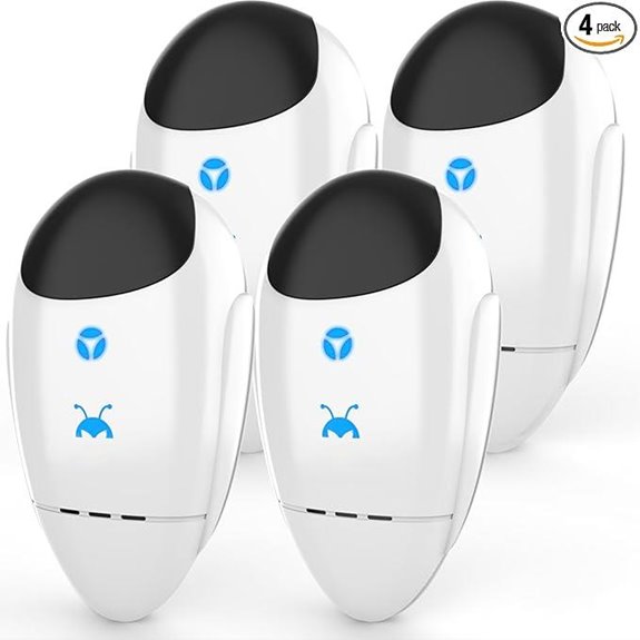 Ultrasonic Pest Repeller Pack for Roaches and Mice