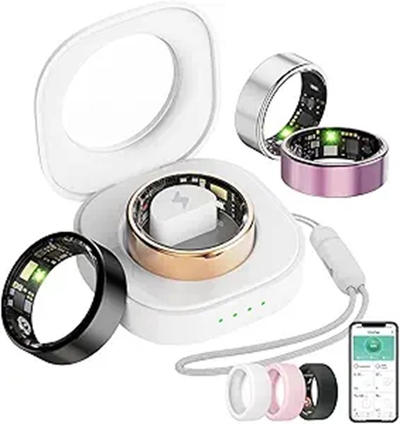 Smart Ring Fitness Tracker for Women & Men