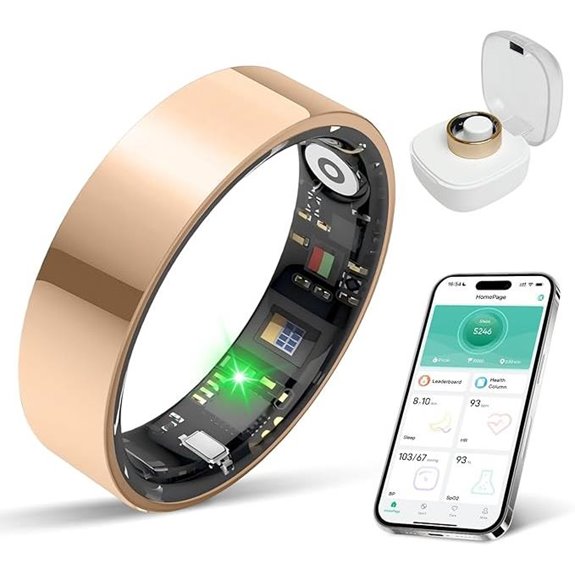 Smart Ring Fitness Tracker for Women & Men