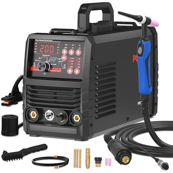 PONEY TIG Welder 200A 5-in-1 Digital Welding Machine