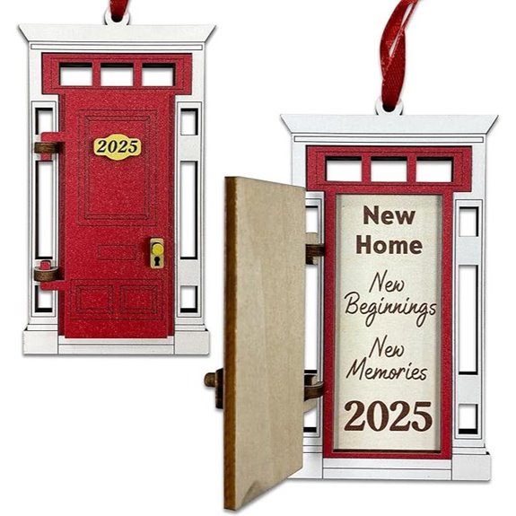 V VIBEPY 2025 Housewarming & Xmas Ornament