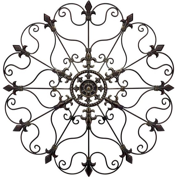 Yun&Lin Metal Wall Decor 30 Vintage Holiday Art