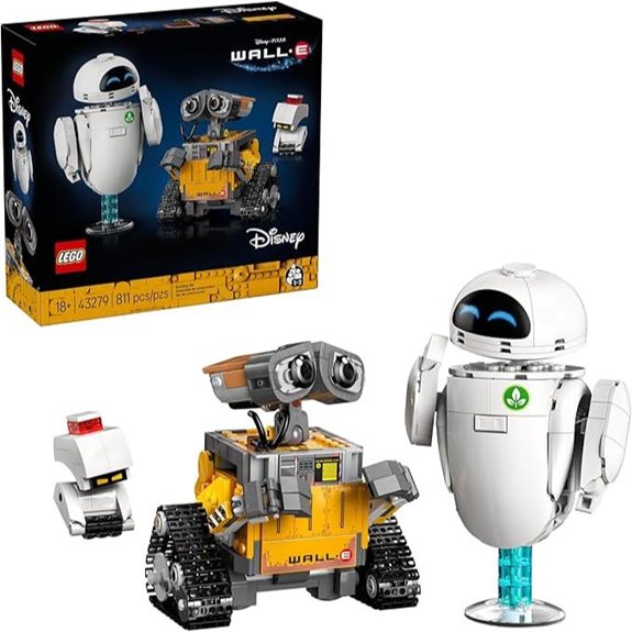 LEGO Disney Pixar Wall-E & EVE Building Set