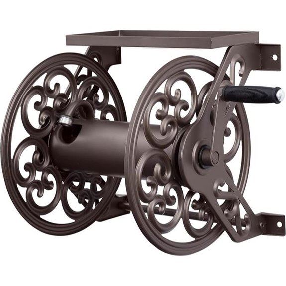 Liberty Garden 708 Wall Mount Garden Hose Reel
