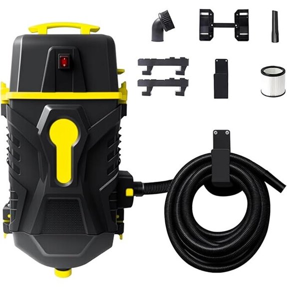 Grandstorm Wall-Mounted Wet Dry Vacuum Cleaner
