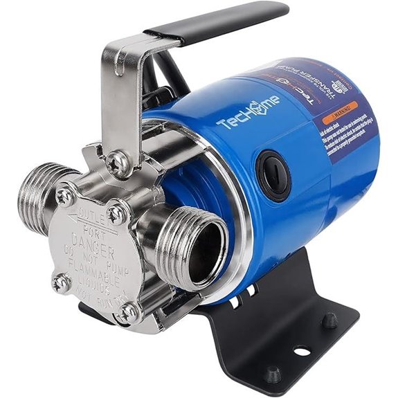 Water Transfer Pump with Hose and Suction Kit