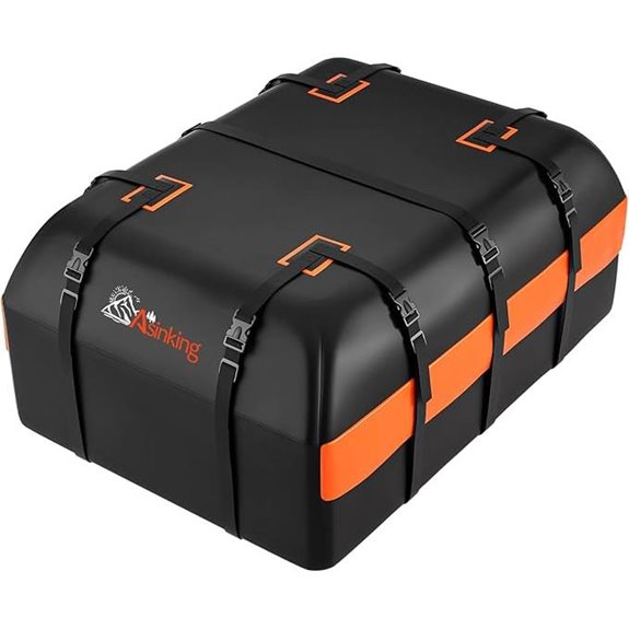 Car Roof Cargo Bag Waterproof 21 cu ft Includes Straps