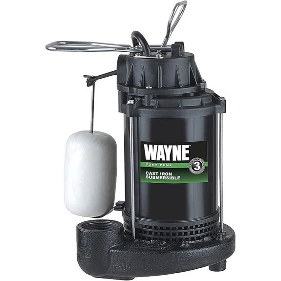 WAYNE CDU800-1/2 HP Submersible Sump Pump