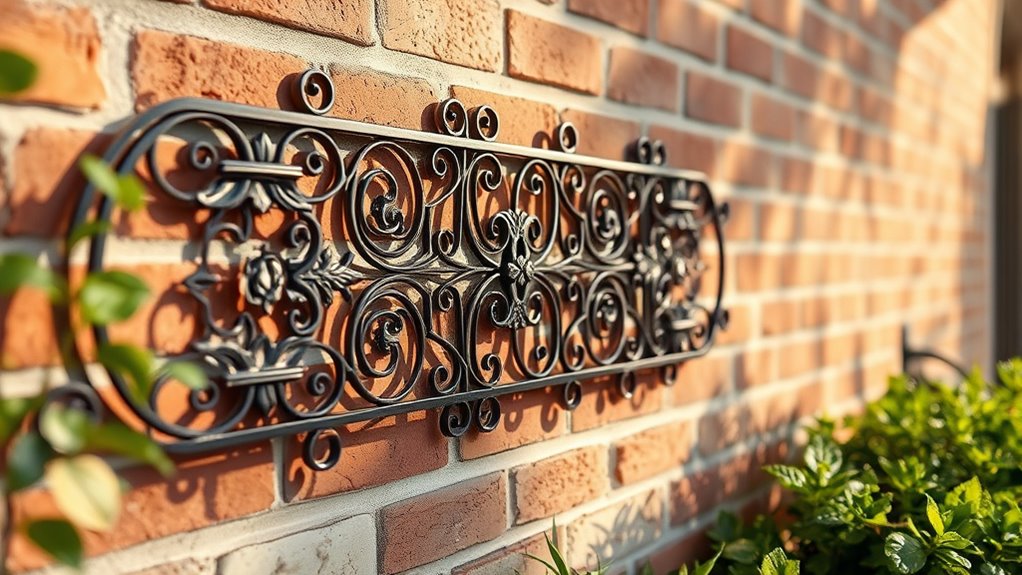 weather resistant stylish wall decor