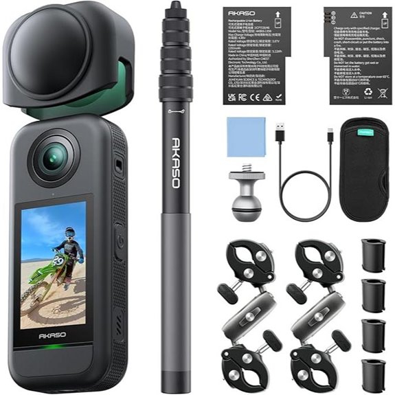 AKASO 360 Weatherproof 360° Action Camera