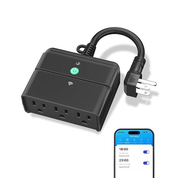 BN-LINK Weatherproof Wi-Fi Outdoor Smart Plug