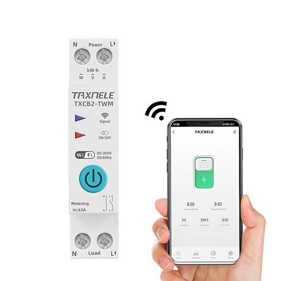 TUYA WiFi Smart Circuit Breaker with Energy Meter