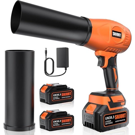 Cordless Leaf Blower with Battery Nozzle Lightweight