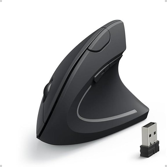 Anker Wireless Ergonomic Optical Mouse for Laptop/Desktop