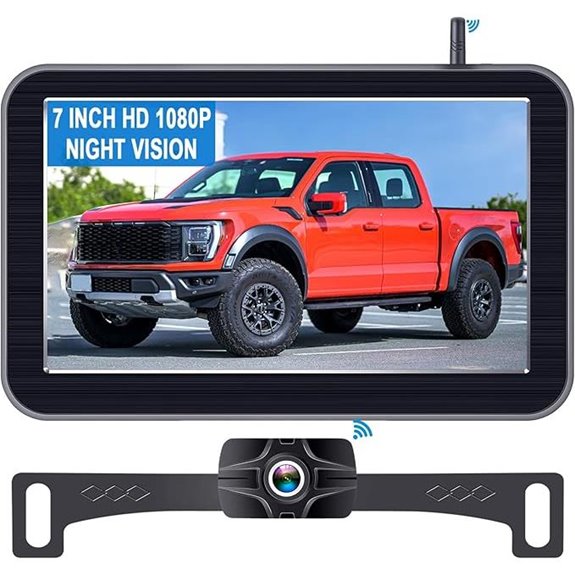 wireless truck backup camera