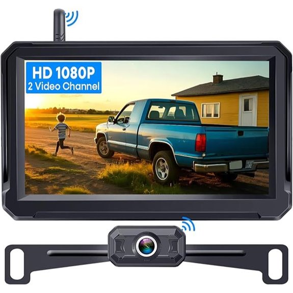 wireless truck backup camera