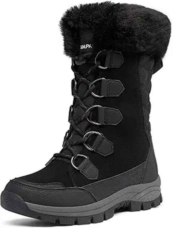 Dream Pairs Women's Waterproof Winter Snow Boots
