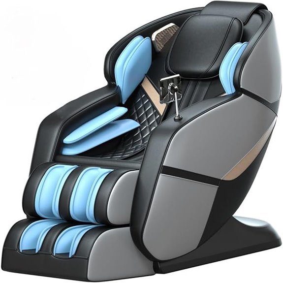 Full Body Massage Chair with Zero Gravity and Bluetooth