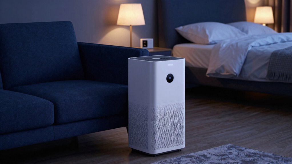 clean air in bedrooms