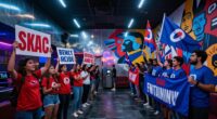 entertainment shaped by politics