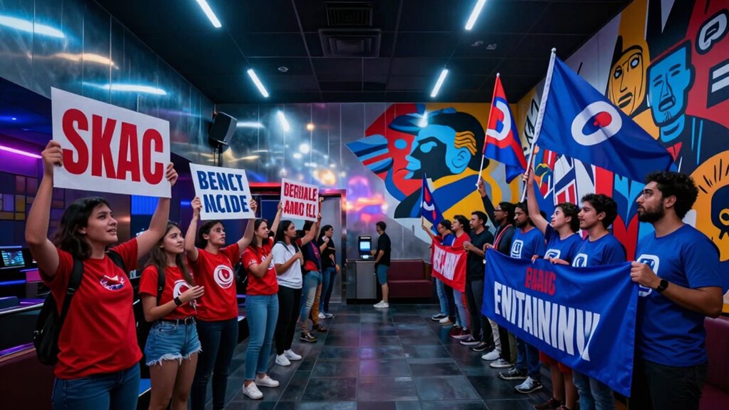 entertainment shaped by politics