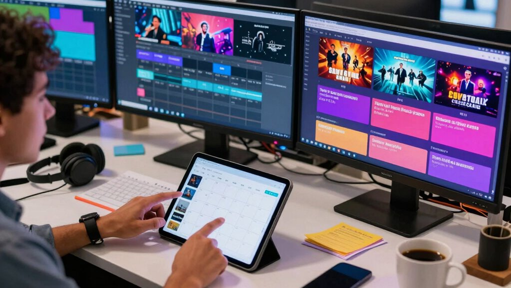 event schedules influence media strategies