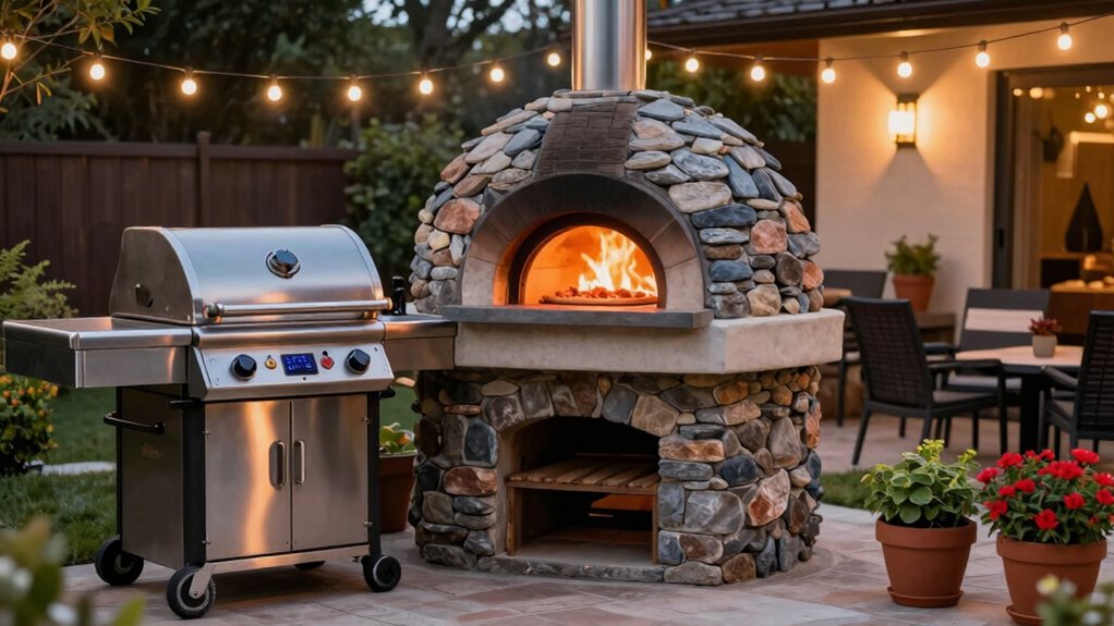 outdoor cooking as entertainment