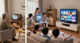 shifts in family viewing