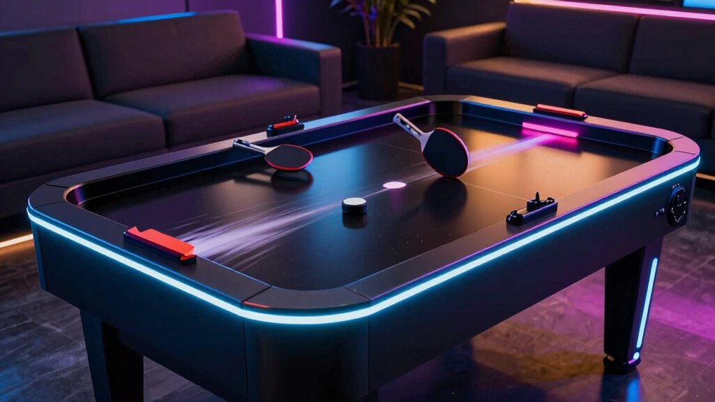 top air hockey tables