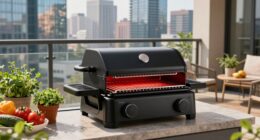 top balcony electric grills
