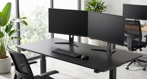 top dual monitor standing desks