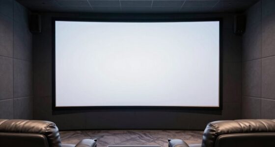 top fixed projector screens