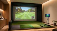 top home golf simulators