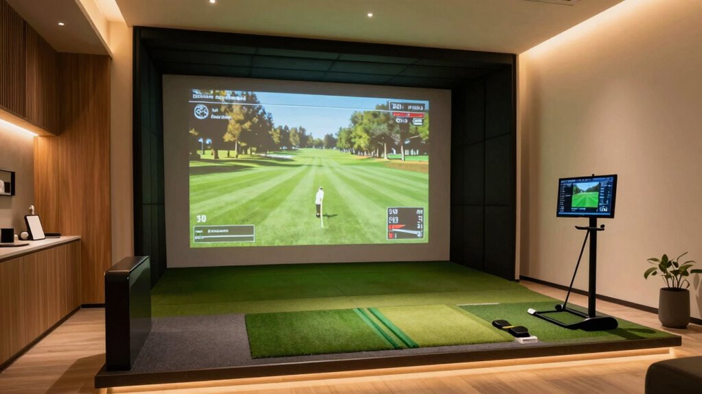 top home golf simulators