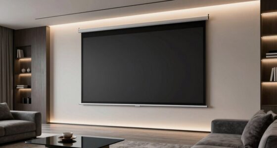 top motorized projector screens