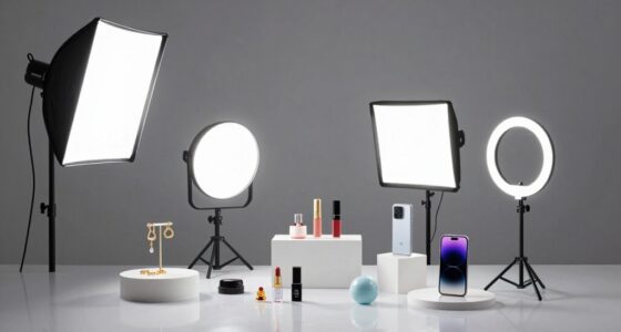 top product photography lighting