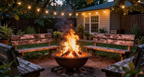 transforming backyards with fires