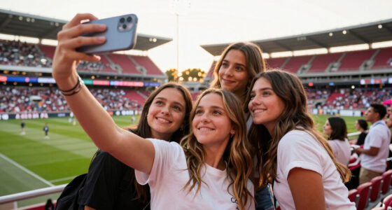 Jessica Alba Spotted at World Cup With Daughters in Adorable Group Selfie