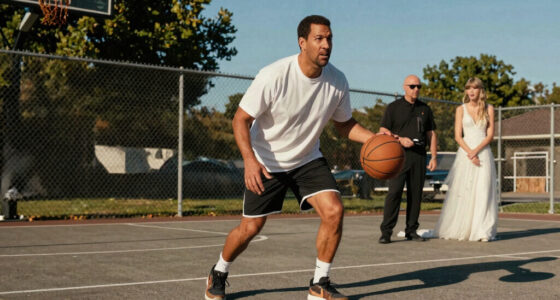 Adam Sandler plays pickup game after officiating Taylor Swift-Travis Kelce wedding