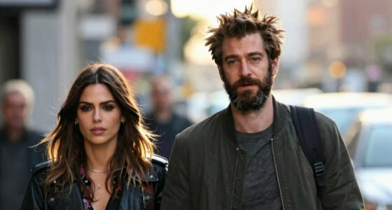 Andrew Garfield Rocks Bushy Hair and Beard as He and Girlfriend Monica Barbaro Pack on the PDA at Wimbledon