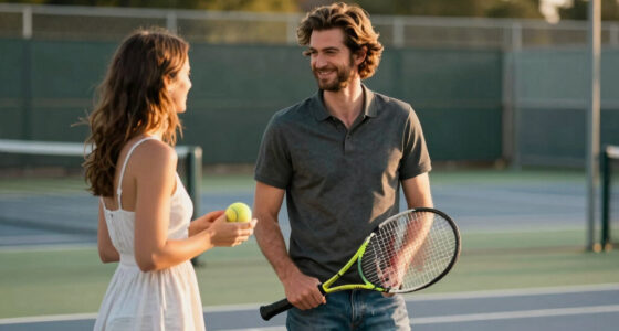 Andrew Garfield Sports Long Hair for Wimbledon Date with Girlfriend Monica Barbaro