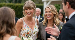 Glennon Doyle went to Taylor Swift's wedding with wife Abby Wambach — and an 'Opalite'-themed clutch