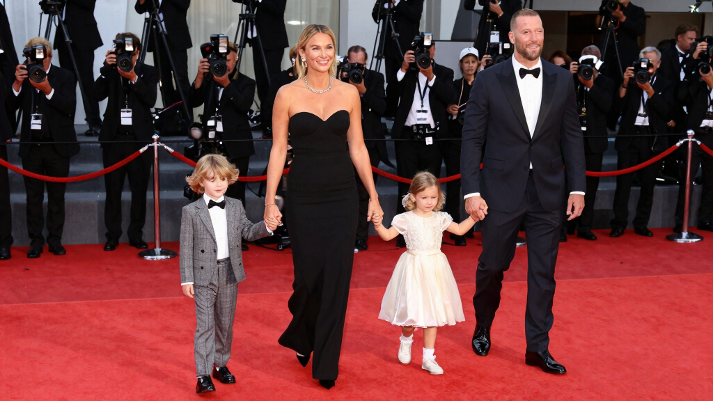 Kate Upton and Justin Verlander Make Rare Red Carpet Appearance with Their 2 Kids